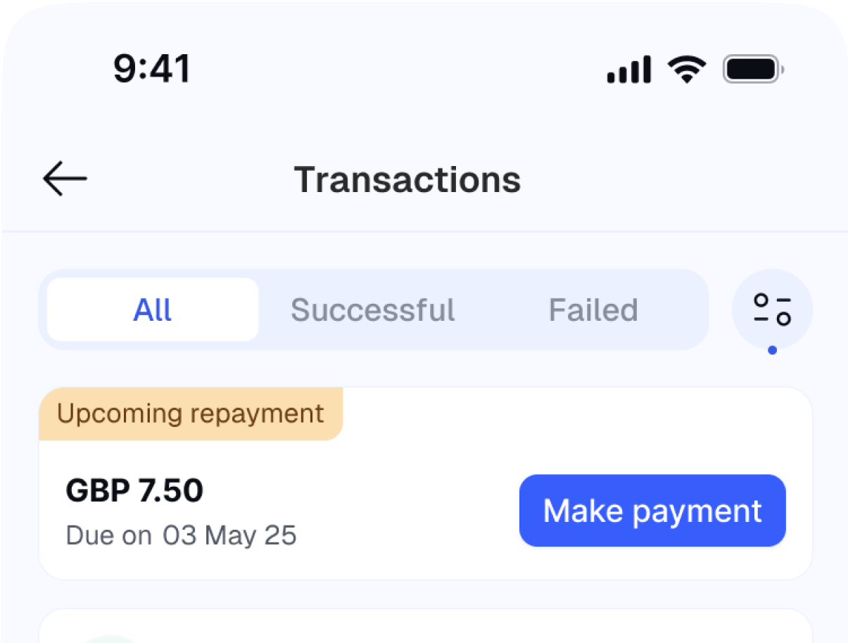 Flexible Repayments